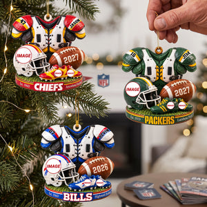 Athletic Style Acrylic Ornament - Personalized Christmas Gifts For Sport Lovers 03huta170926