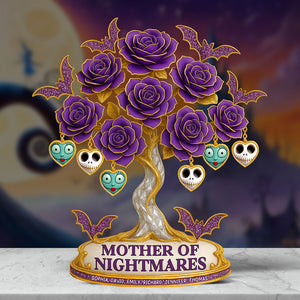 Mom Flowers Acrylic Plaque - Personalized Gifts For Mom 03ohqn240425-Homacus