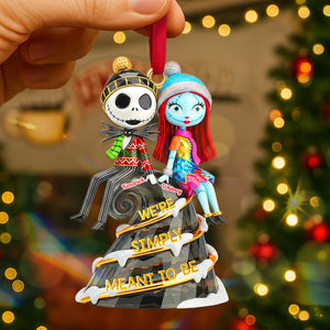 Personalized Gifts For Christmas Couple Custom Shape Acrylic Ornament 03pgmg280825-Homacus