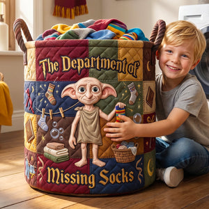 The Lost Socks Laundry Basket - Personalized Gift For Fantasy Lovers 03TYDT300626-Homacus