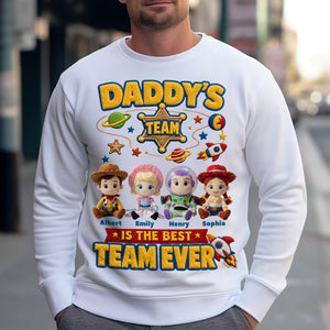 The Best Team Ever Shirt - Personalized Gifts For Dad 01paqn160526-Homacus