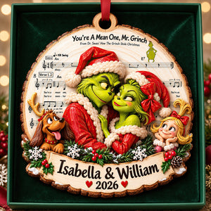 You’re A Cheeky One Christmas Ornament - Personalized Gifts For Couple 05HUDT221026-Homacus