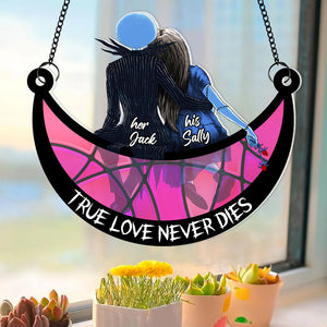 Personalized Gifts For Couple Suncatcher Ornament 03ACDT120724-Homacus