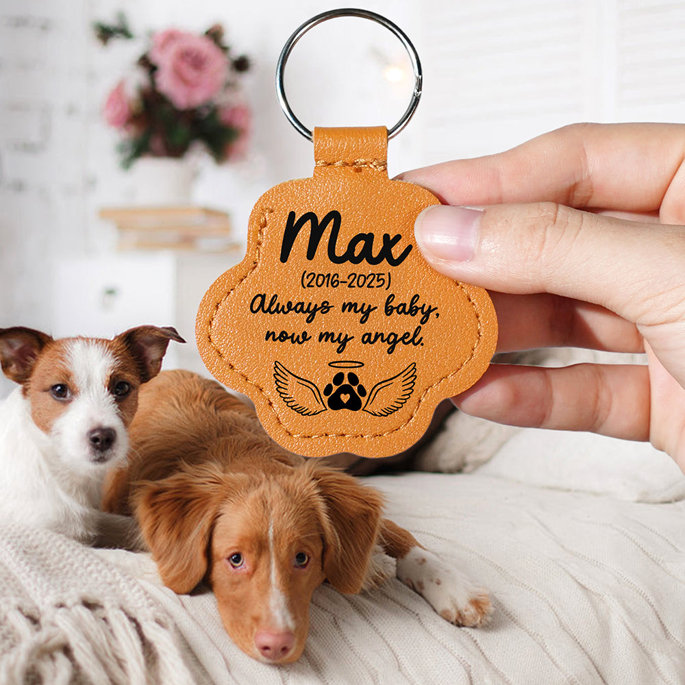 Forever Loved Pet Hair Storage Keychain - Personalized Christmas Memorial Gift For Pet Lovers 03LAQN270825-Homacus
