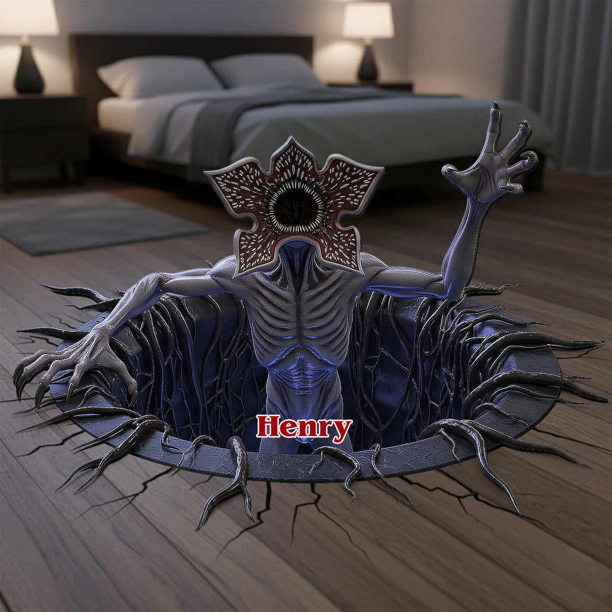 Scary Creature Custom Shaped Doormat - Personalized Gifts 01namg161225-Homacus