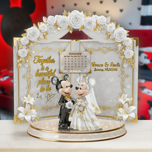 Forever Love Acrylic Plaque - Personalized Gifts For Couple 06OHLU250625-Homacus