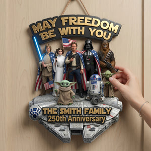 250th Anniversary Acrylic Sign - Personalized Gifts For Family 03TYDH100626-Homacus