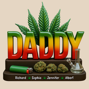 Daddy Acrylic Plaque Gifts For Dad 02TOQN190425-Homacus