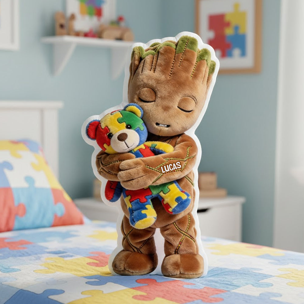 A Hug Full Of Love Pillow - Personalized Gift For Autism Awareness 05NATN111225-Homacus