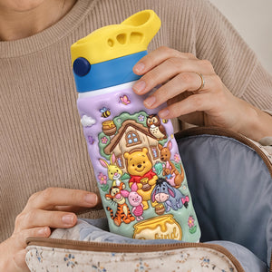 Wooded School 12oz Tumbler, Personalized Gifts For Back To School Kids 02qhdt280726-Homacus