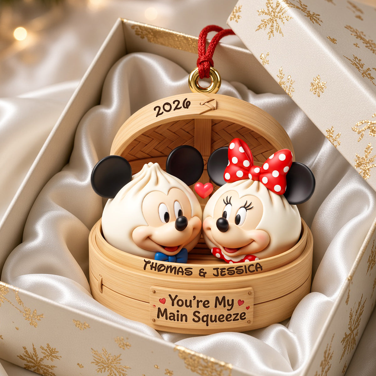 You're My Main Squeeze Christmas Ornament - Personalized Gifts For Couple 01NADH290926