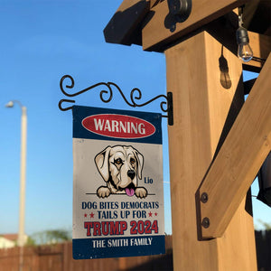 Personalized Gifts For Dog Lovers Garden Flag 02NATN050724-Homacus