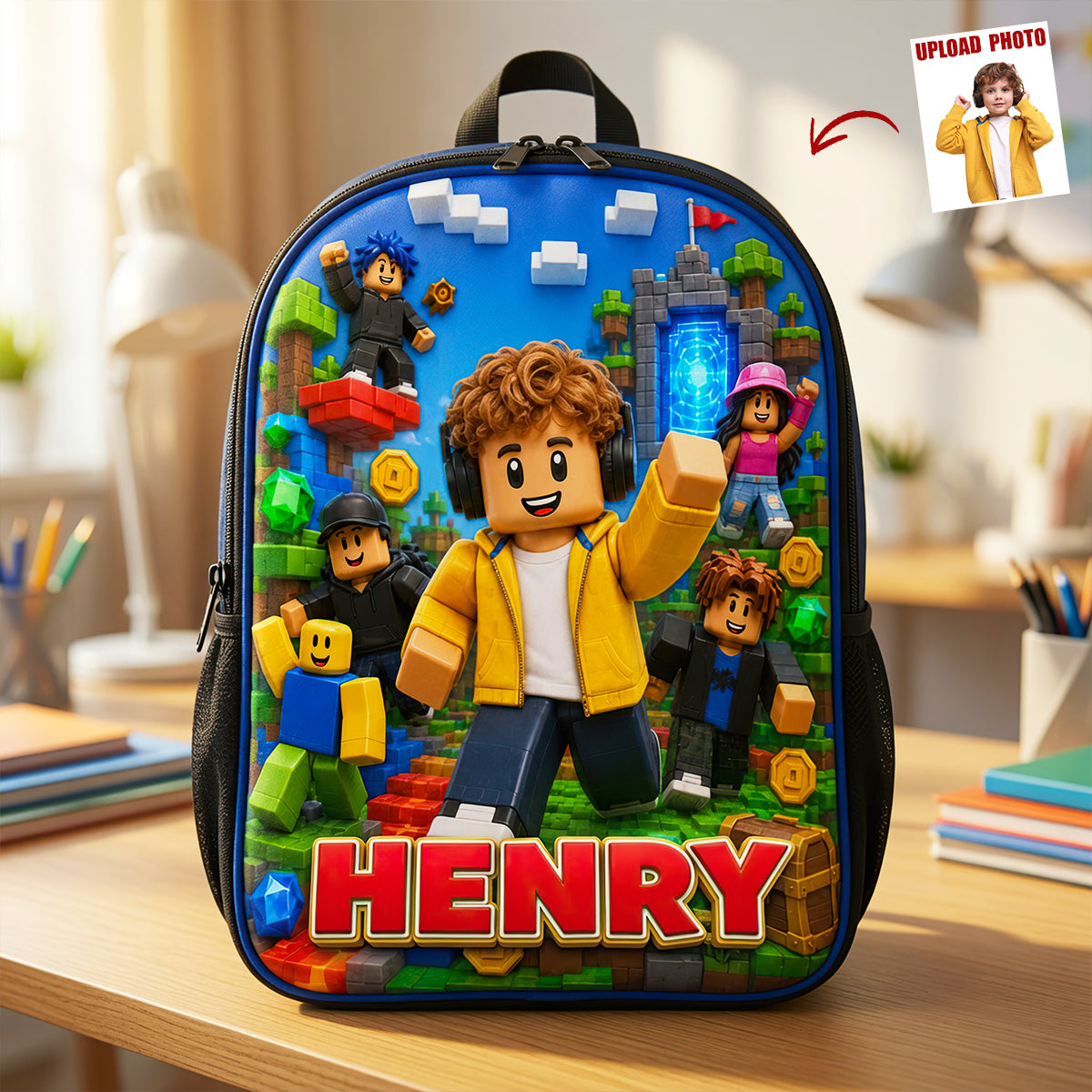 Adventure Kid Backpack - Custom Photo Gifts For Kids 03NADT140726-Homacus