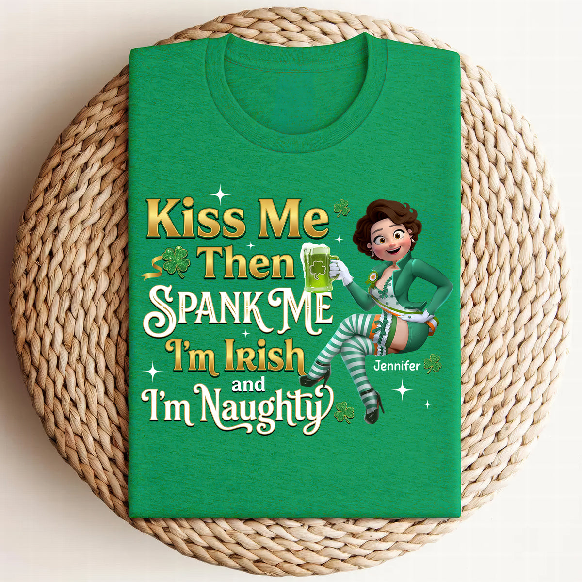 St. Patrick’s Day Drinking Shirt – Personalized Gifts For Women 02huqn151225-Homacus