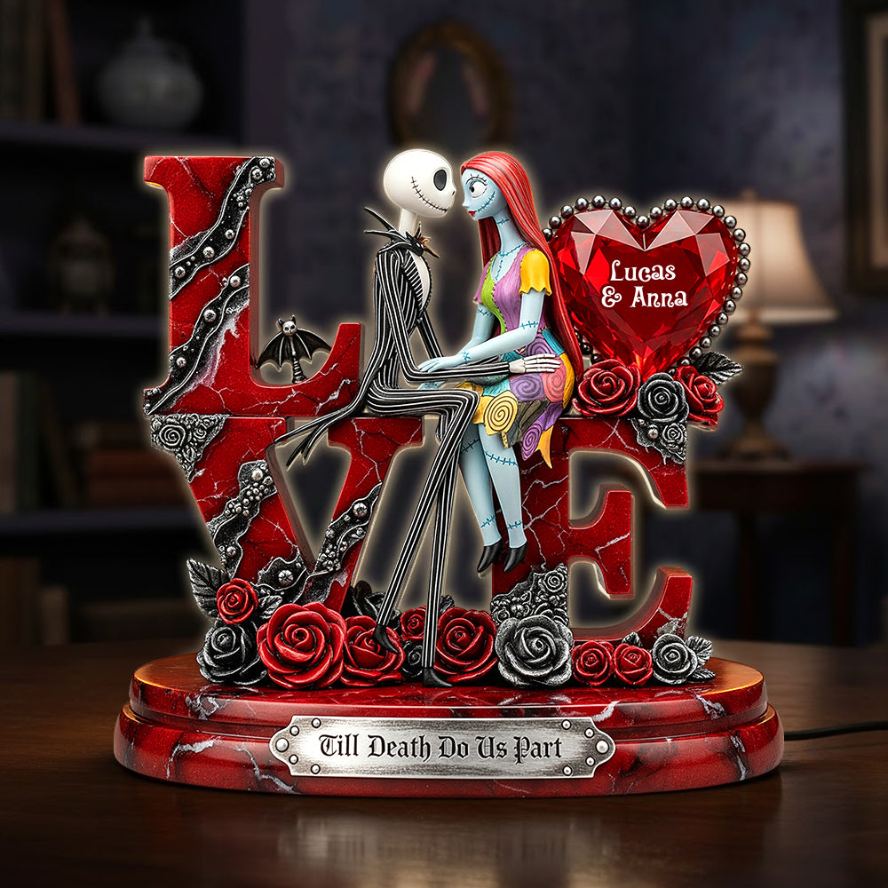 Personalized Gifts For Couple Acrylic Light Box 04pgtn281125-Homacus