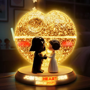 Destiny Couple Light Box - Personalized Gift For Couples 03HYTA111225-Homacus