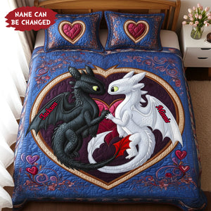 Fantasy Couple Quilt Bedding Set - Personalized Gifts For Couples 02NAMG281125-Homacus