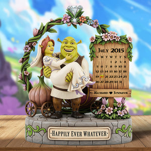 Happily Ever Acrylic Plaque - Personalized Gifts For Couple 01QHQN250625-Homacus