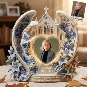 In Loving Memory Acrylic Plaque - Personalized Custom Photo Gift For Christian 01PATA270226-Homacus