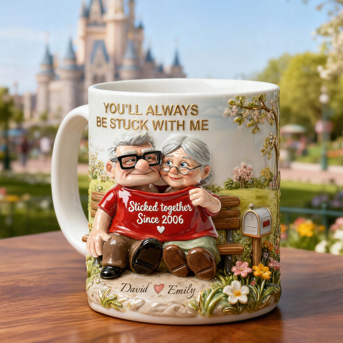 Bonded Couple Coffee Mug, Personalized Gifts For Couple 04qhqn220126-Homacus