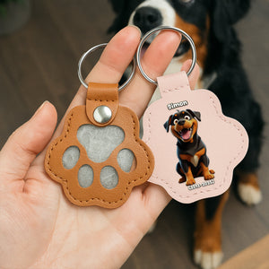 Heartfelt Pet Fur Storage Keychain - Personalized Memorial Gift For Pet Lovers 06LALU021025-Homacus
