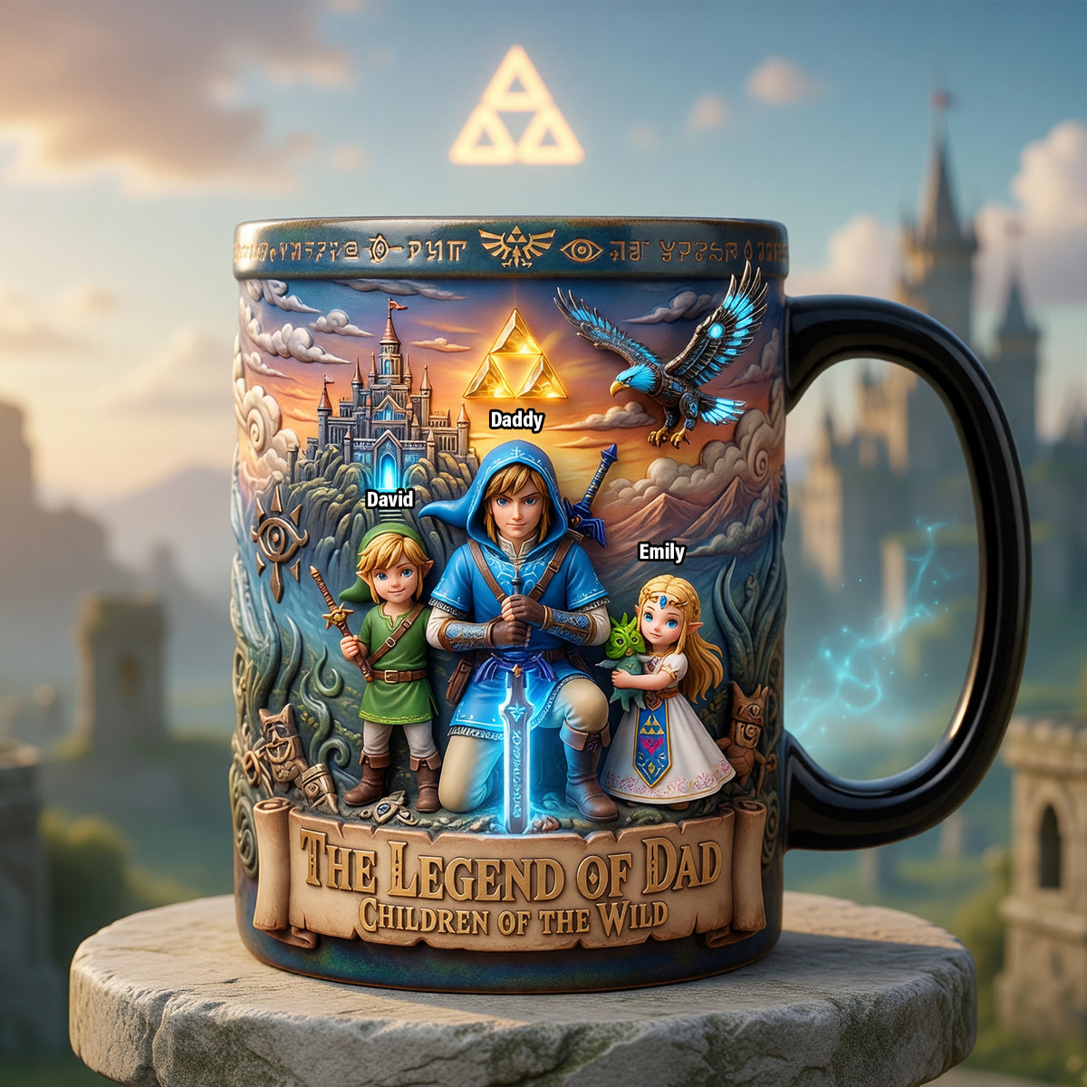 To The World's Greatest Magic Mug - Personalized Gifts For Dad 04TYQN180526-Homacus