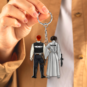Personalized Gifts For Couple Keychain 04QHHU110125HHHG-Homacus