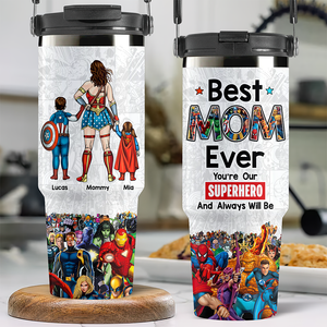 Personalized Gifts For Mom Tumbler Cup Mother's Day Super Mom 011ACHU010425PA-Homacus