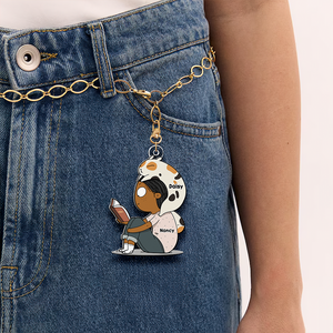 Personalized Gifts For Cat Lover Keychain 03QHHU130325TM-Homacus