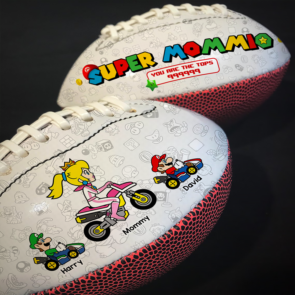 Personalized Gift For Mom American Football Mother's Day Super Mom 03ACHU030425-Homacus