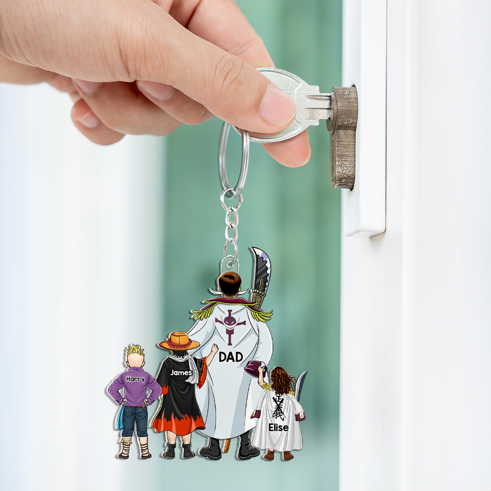 Dad Keychain- Personalized Gifts For Dad 02qhhu120525pa-Homacus