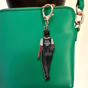 Personalized Gifts For Police Officer Keychain 01QHHU130325HH-Homacus