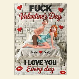Naughty Couple Blanket - Personalized Gifts For Couples 01ohqn280126-Homacus