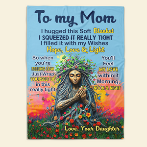 Personalized Gifts For Mom Blanket 05hupu170225 Feel My Love Within It-Homacus