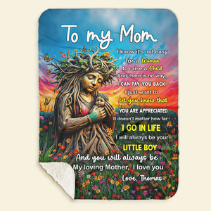 Personalized Gifts For Mom Blanket 03hupu170225 You're Appreciated-Homacus