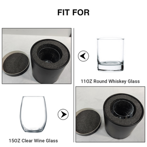11oz Glass Whiskey - Add-On Gift Box (HMC)-Homacus