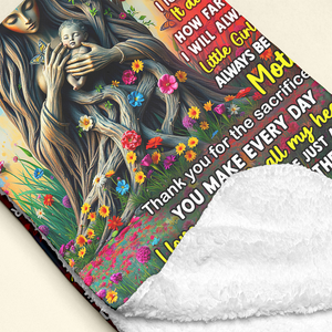 Personalized Gifts For Mom Blanket 02hupu170225 You Are The World-Homacus