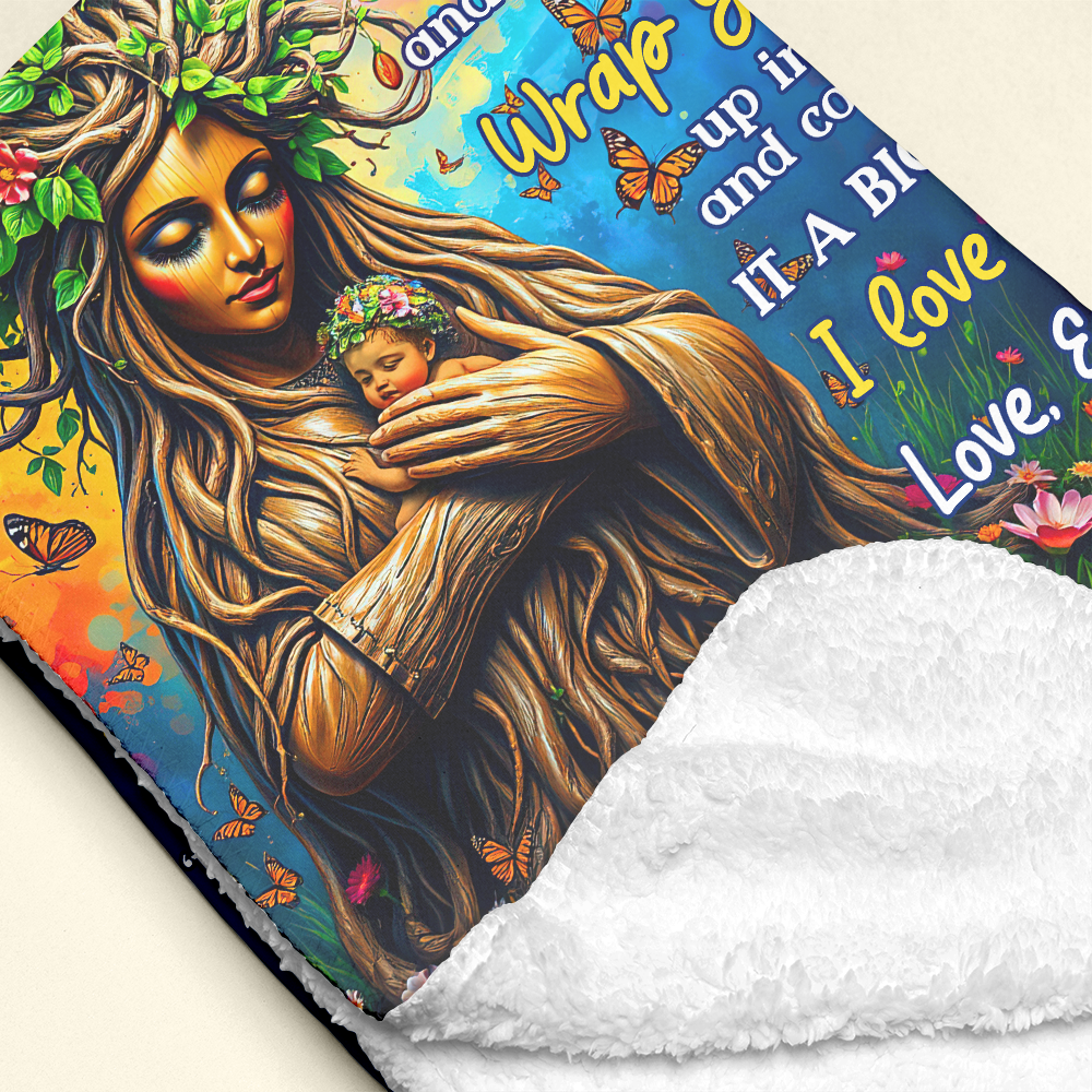 Personalized Gifts For Mom Blanket 04hupu170225 Consider It A Big Hug-Homacus