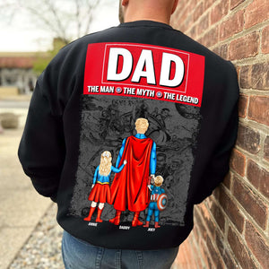The Hero Dad Shirt - Personalized Gifts For Dad 02NALU270525PA-Homacus