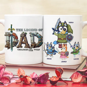 Personalized Gifts For Dad Coffee Mug 03qhtn090425 Legend Dad-Homacus