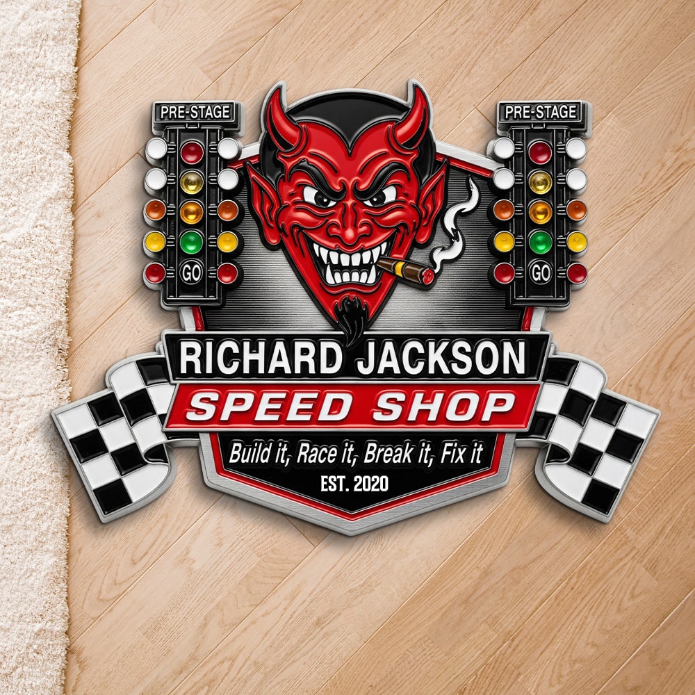Horror Drag Racing Metal Sign - Personalized Christmas Gifts For Racing Lovers 06natn300625-Homacus