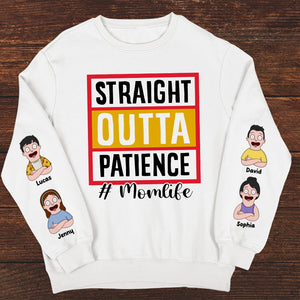 Personalized Gifts For Mom Shirt 01totn140325hg Straight Outta Patience-Homacus