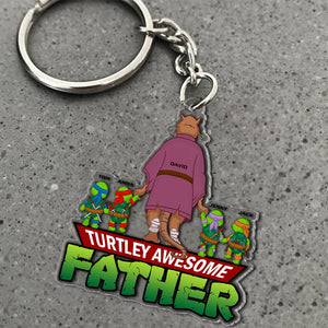 Personalized Gifts For Dad Keychain 05natn180524-Homacus