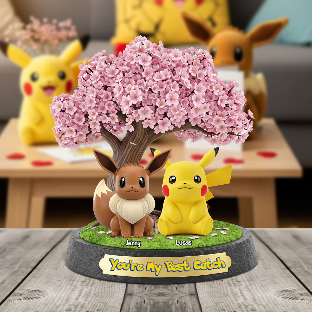 You're My Best Catch Personalized Gifts For Couple Acrylic Plaque 02natn030725-Homacus