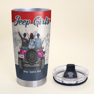 Personalized Gifts For Best Friends Tumbler Travelling Girls-Homacus