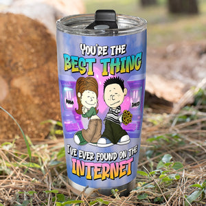 Personalized Gifts For Online Dating Couple Tumbler 02katn070125hg-Homacus