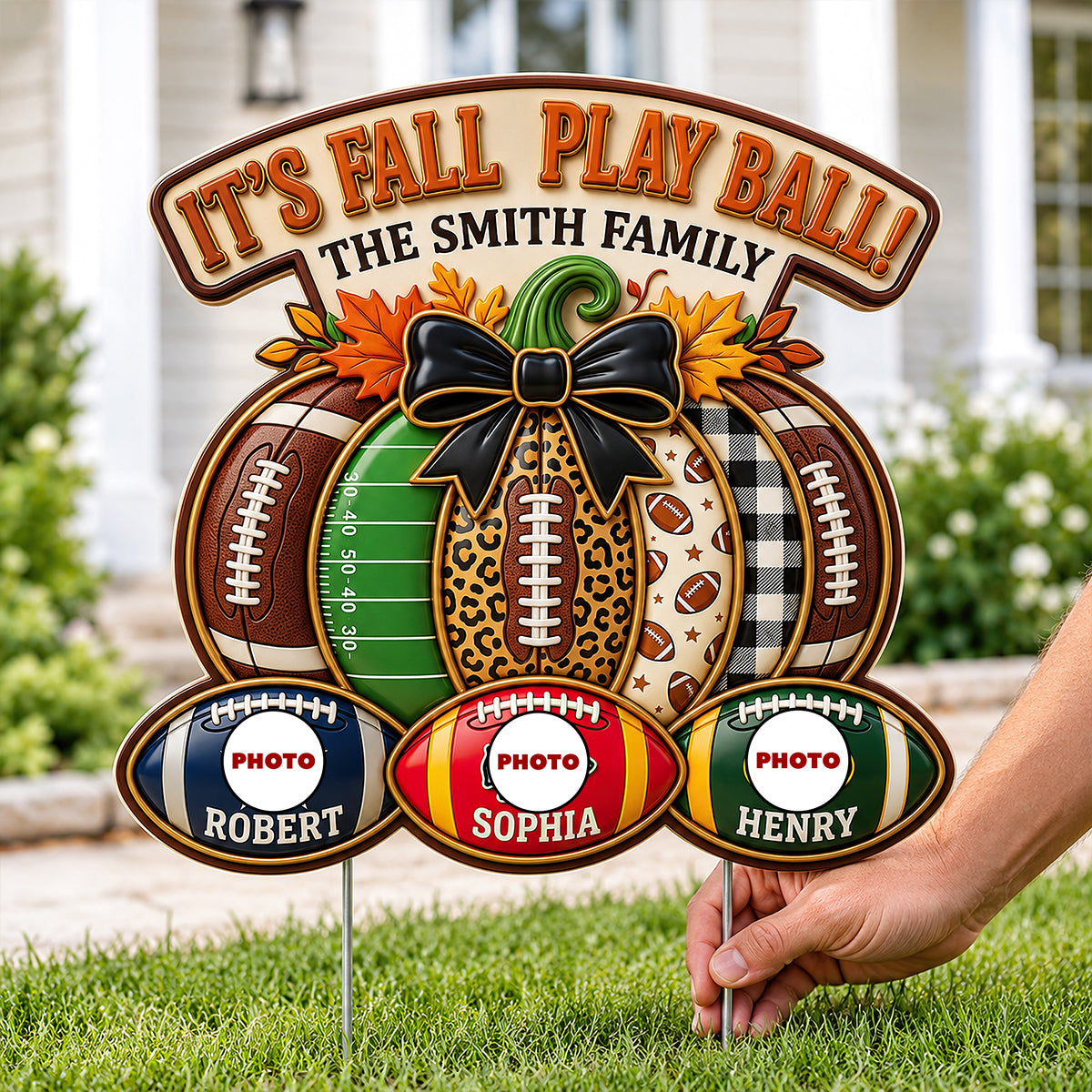 Sport Lovers Yard Sign - Personalized Gifts For Halloween Yard Sign 01NADT030926