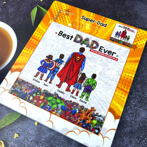 Best Dad Ever Sliding Puzzle 012achu150425pa - Personalized Gifts For Dad-Homacus