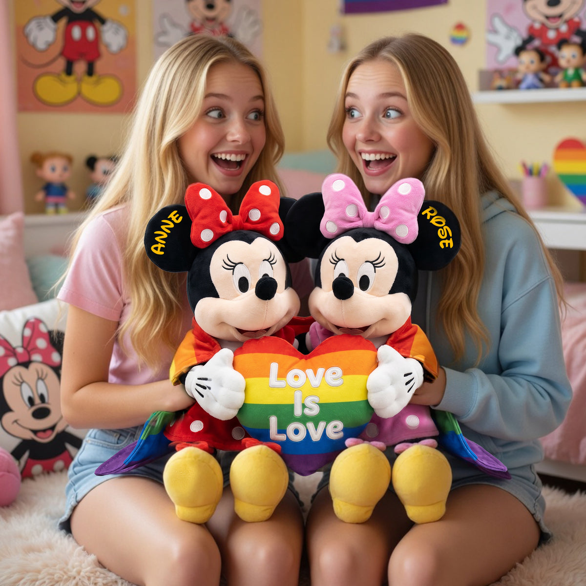 LGBT+ Pride Month Pillow - Personalized Gifts For Couple Pillow 07NALU200526