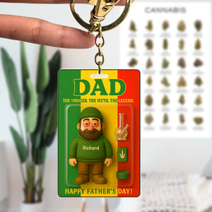 The Legend Dad Acrylic Keychain - Personalized Gifts For Father 02TOQN260425-Homacus